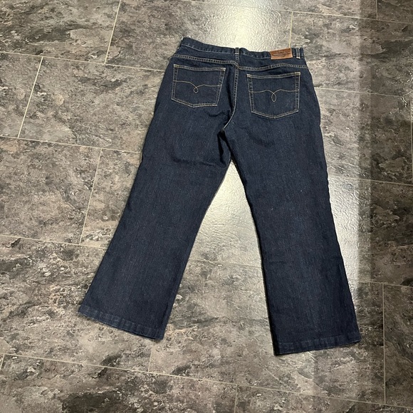 Ralph Lauren dark wash boot cut jeans 12 - Picture 9 of 9